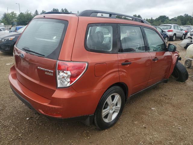 JF2SH6BC1AH781353 - 2010 SUBARU FORESTER XS ORANGE photo 3
