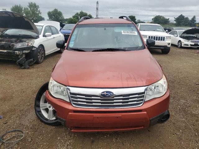 JF2SH6BC1AH781353 - 2010 SUBARU FORESTER XS ORANGE photo 5