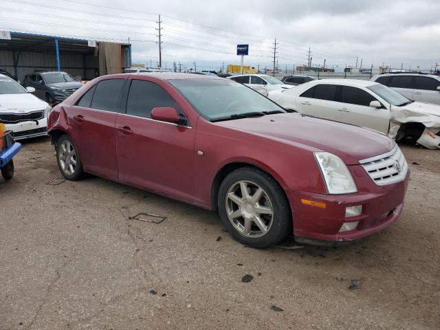 1G6DC67A050220842 - 2005 CADILLAC STS MAROON photo 4