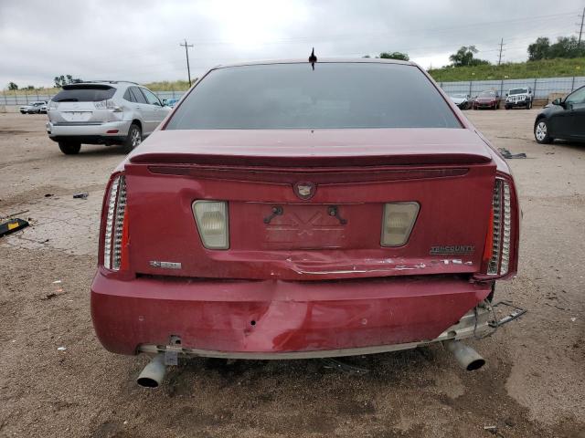 1G6DC67A050220842 - 2005 CADILLAC STS MAROON photo 6