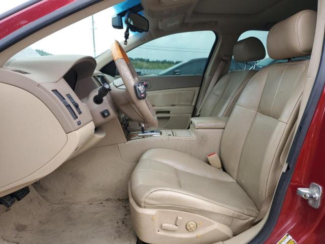 1G6DC67A050220842 - 2005 CADILLAC STS MAROON photo 7