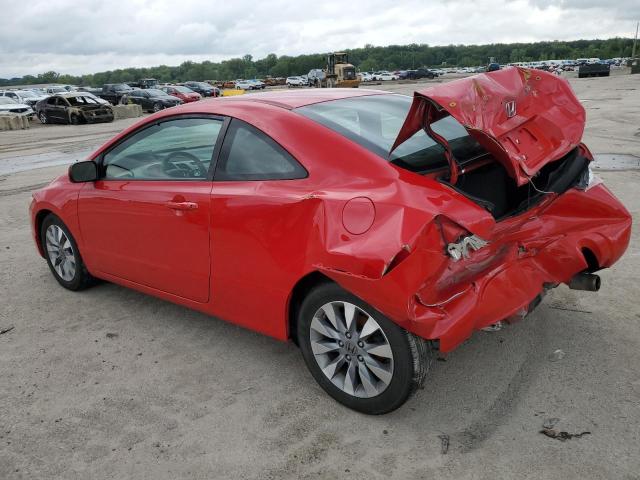 2HGFG1B9XAH502892 - 2010 HONDA CIVIC EXL წითელი ფოტო 2
