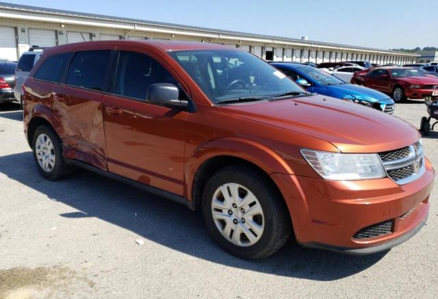 3C4PDCABXET117311 - 2014 DODGE JOURNEY SE ORANGE photo 4