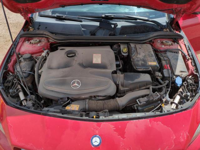 WDDSJ4EB6FN245247 - 2015 MERCEDES-BENZ CLA 250 წითელი ფოტო 11