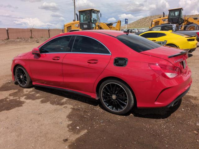 WDDSJ4EB6FN245247 - 2015 MERCEDES-BENZ CLA 250 წითელი ფოტო 2