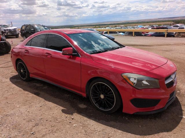 WDDSJ4EB6FN245247 - 2015 MERCEDES-BENZ CLA 250 წითელი ფოტო 4