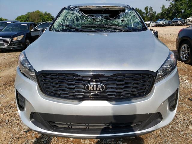 5XYPG4A36KG514071 - 2019 KIA SORENTO L SILVER photo 5