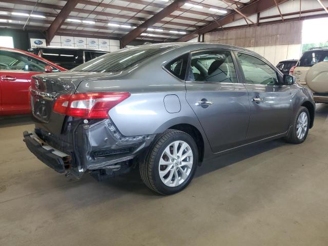 3N1AB7AP2KY328695 - 2019 NISSAN SENTRA S GRAY photo 3
