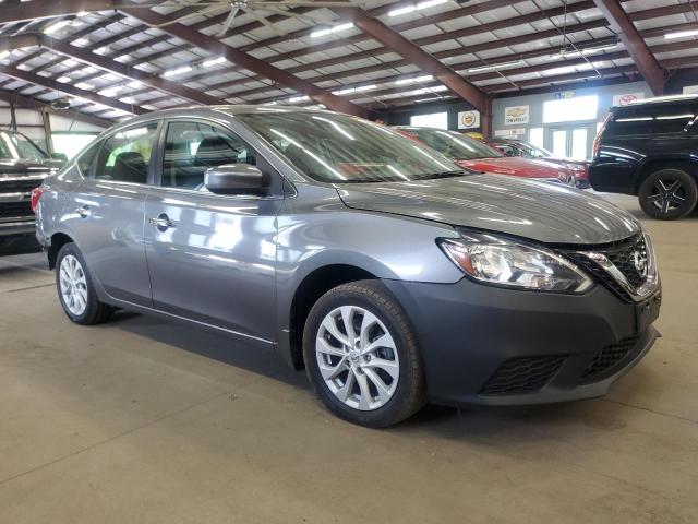 3N1AB7AP2KY328695 - 2019 NISSAN SENTRA S GRAY photo 4
