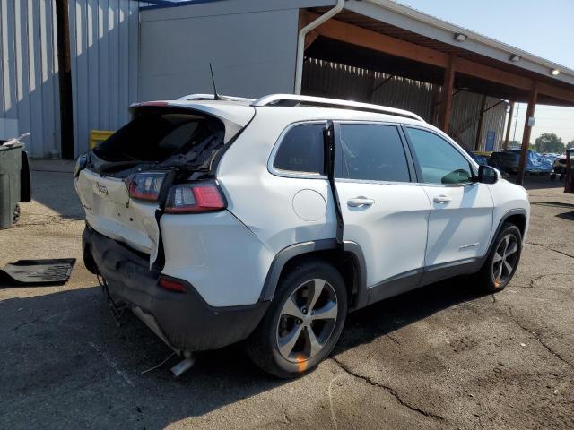 1C4PJMDX0KD419214 - 2019 JEEP CHEROKEE LIMITED WHITE photo 3
