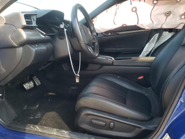 SHHFK7H90JU203228 - 2018 HONDA CIVIC SPORT TOURING BLUE photo 7