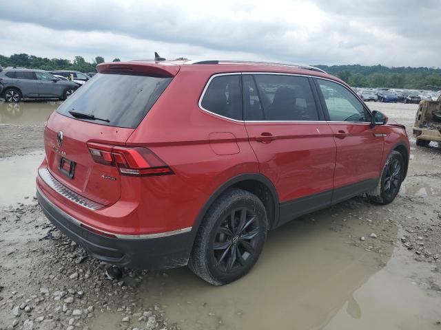 3VV2B7AX1NM043789 - 2022 VOLKSWAGEN TIGUAN SE Червоний фото 3