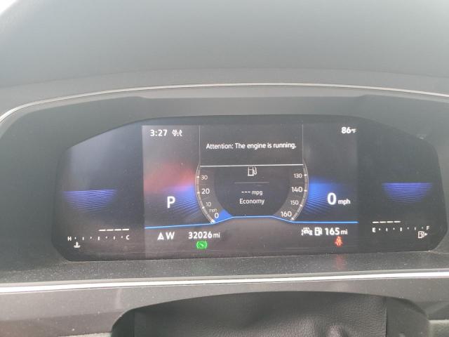 3VV2B7AX1NM043789 - 2022 VOLKSWAGEN TIGUAN SE Червоний фото 9