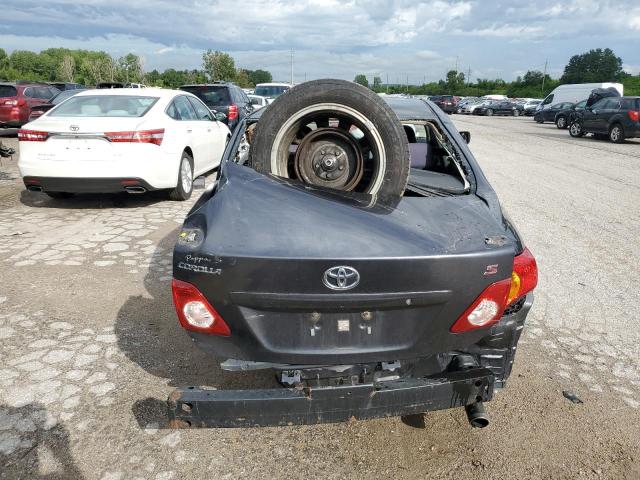 1NXBU40E19Z151396 - 2009 TOYOTA COROLLA BASE GRAY photo 6