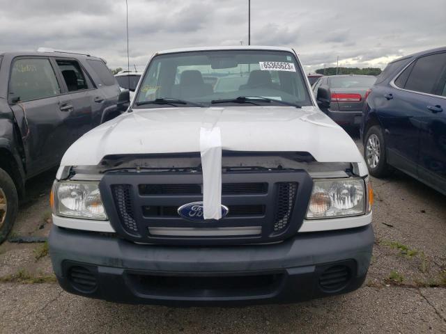 1FTYR10D09PA24059 - 2009 FORD RANGER WHITE photo 5