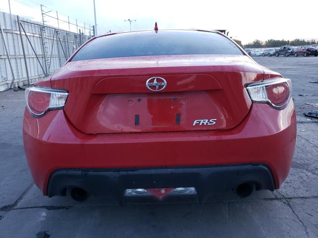 JF1ZNAA1XF9710135 - 2015 TOYOTA SCION FR-S წითელი ფოტო 6