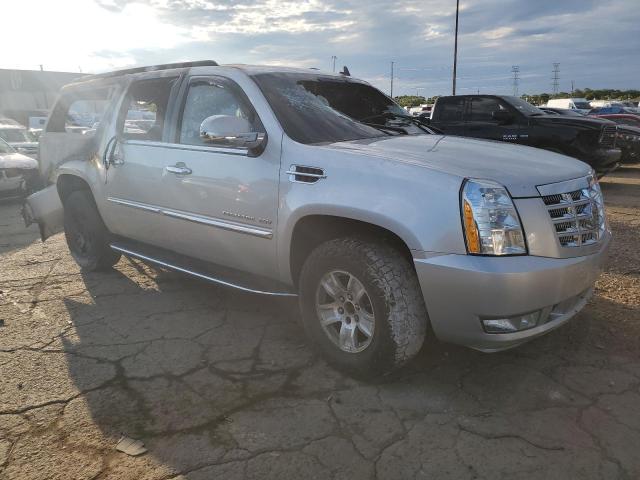 1GYS4HEF8ER167910 - 2014 CADILLAC ESCALADE ESV LUXURY 银色 照片 4