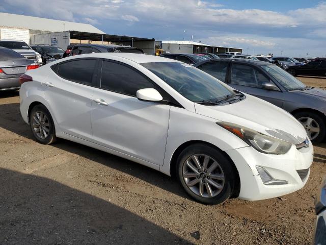 5NPDH4AE7EH468152 - 2014 HYUNDAI ELANTRA SE WHITE photo 4