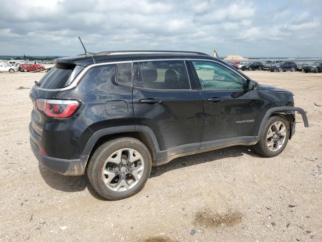 3C4NJDCB2KT840164 - 2019 JEEP COMPASS LIMITED Czarny zdjęcie 3