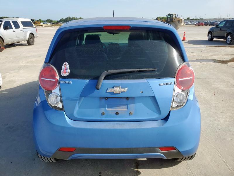 KL8CD6S9XEC421822 - 2014 CHEVROLET SPARK 1LT ლურჯი ფოტო 6