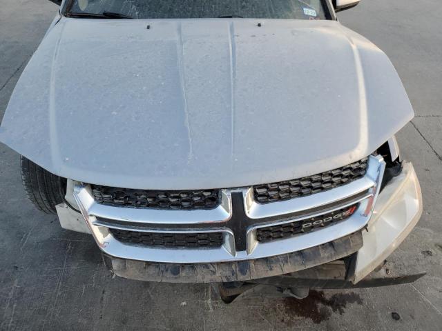 1C3CDZCB2DN682248 - 2013 DODGE AVENGER SXT SILVER photo 11