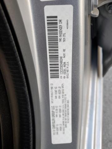 1C3CDZCB2DN682248 - 2013 DODGE AVENGER SXT SILVER photo 13