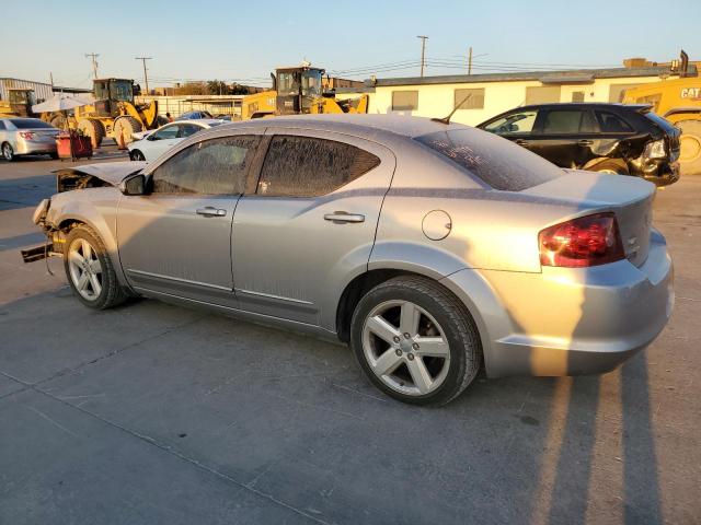 1C3CDZCB2DN682248 - 2013 DODGE AVENGER SXT SILVER photo 2