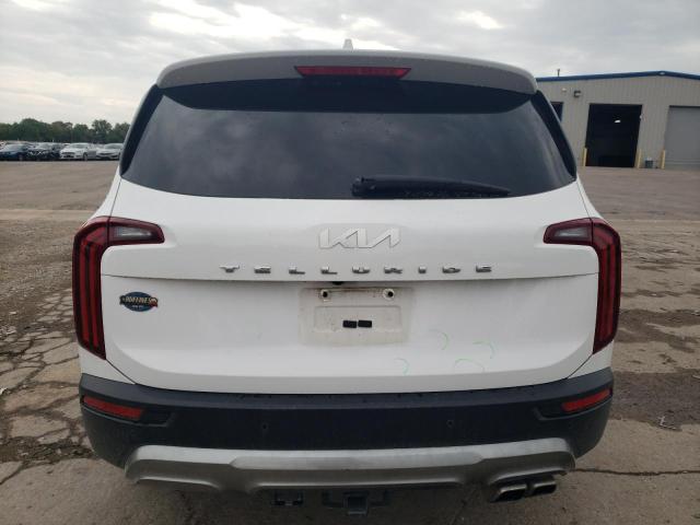 5XYP54HC6NG265657 - 2022 KIA TELLURIDE SX WHITE photo 6