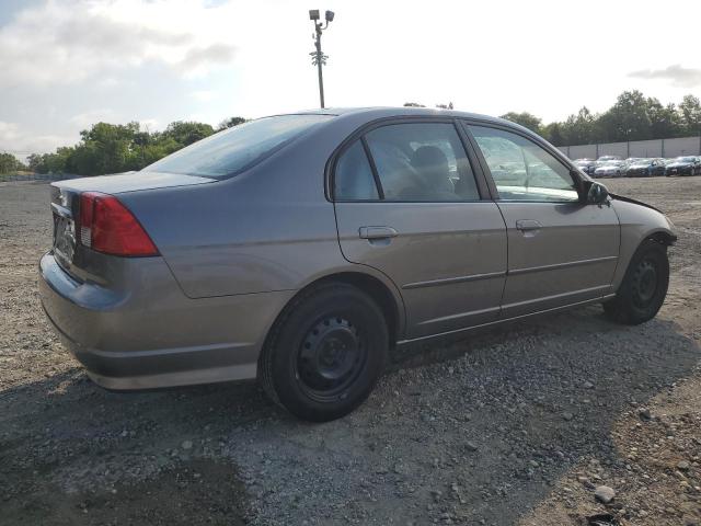 2HGES16505H528487 - 2005 HONDA CIVIC LX GRAY photo 3