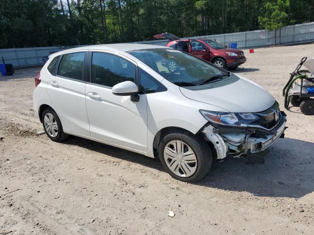 3HGGK5H42KM751311 - 2019 HONDA FIT LX WHITE photo 4