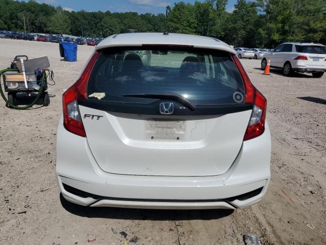 3HGGK5H42KM751311 - 2019 HONDA FIT LX WHITE photo 6