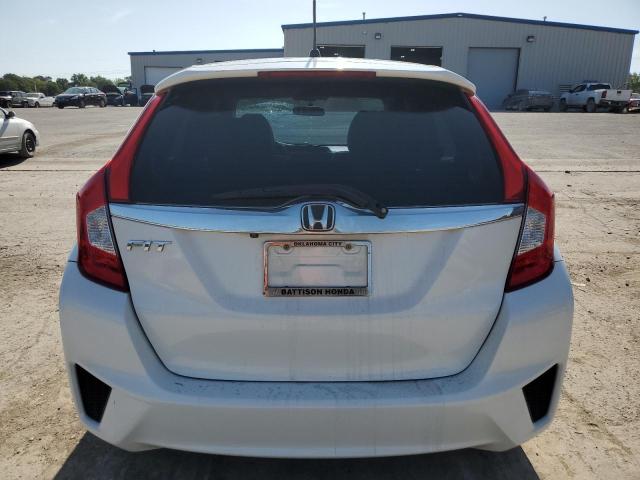 3HGGK5H89FM740590 - 2015 HONDA FIT EX WHITE photo 6