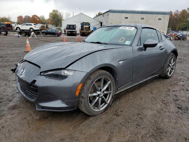 JM1NDAM77H0101362 - 2017 MAZDA MX-5 MIATA GRAND TOURING GRAY photo 2