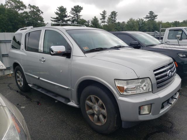 5N3AA08C05N811021 - 2005 INFINITI QX56 SILVER photo 4