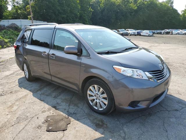 5TDJZ3DC8HS148163 - 2017 TOYOTA SIENNA LE GRAY photo 4