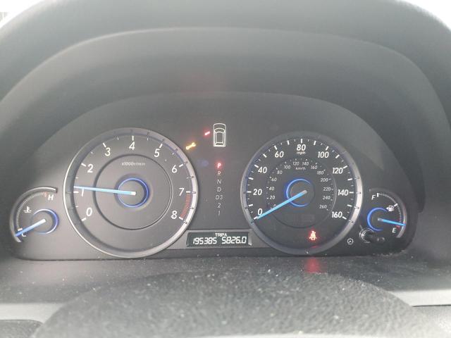 5J6TF3H56CL001390 - 2012 HONDA CROSSTOUR EXL ნაცრისფერი ფოტო 9