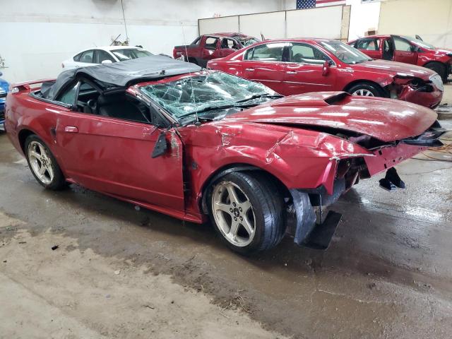 1FAFP45X04F170709 - 2004 FORD MUSTANG GT RED photo 4