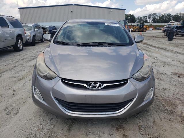 KMHDH4AE5DU532379 - 2013 HYUNDAI ELANTRA GLS GRAY photo 5