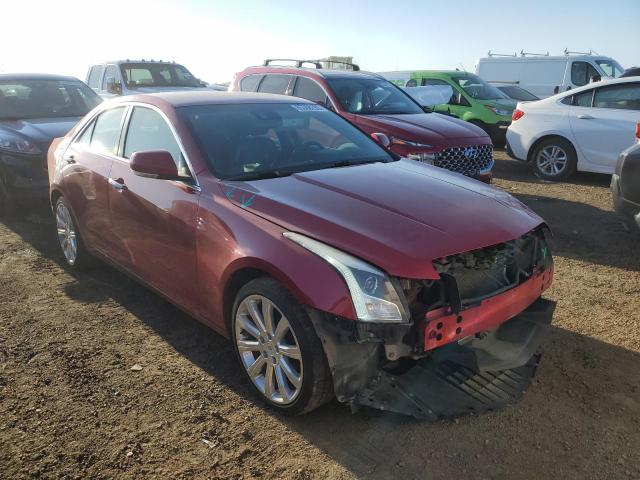 1G6AL5S34D0111689 - 2013 CADILLAC ATS PREMIUM RED photo 4