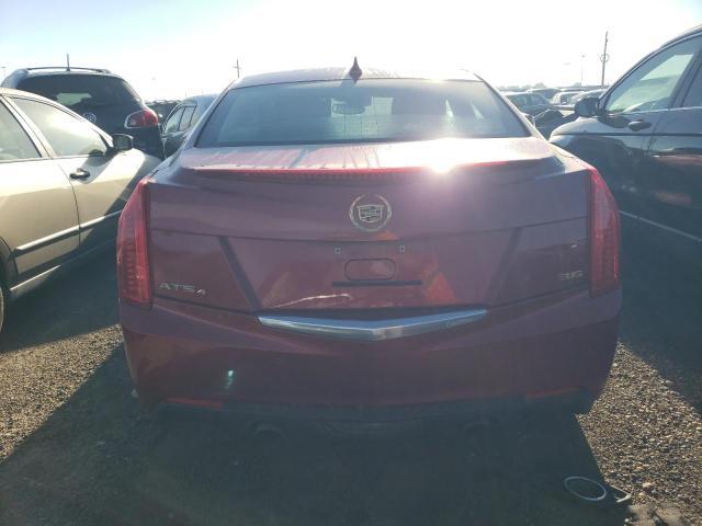 1G6AL5S34D0111689 - 2013 CADILLAC ATS PREMIUM RED photo 6