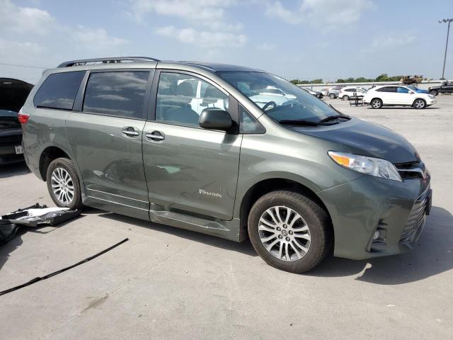 5TDYZ3DC9LS083816 - 2020 TOYOTA SIENNA XLE GREEN photo 4