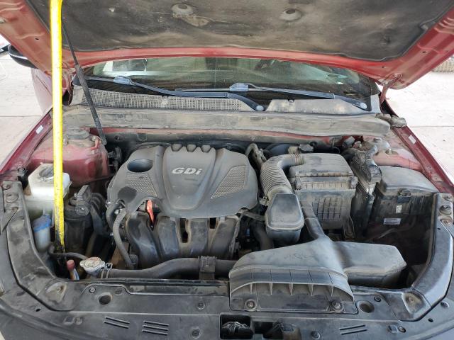 5XXGN4A72DG163935 - 2013 KIA OPTIMA EX 勃艮第红 照片 11