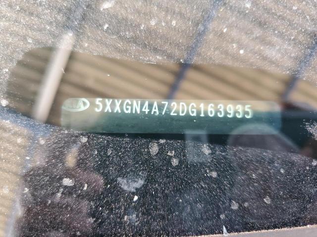 5XXGN4A72DG163935 - 2013 KIA OPTIMA EX 勃艮第红 照片 12