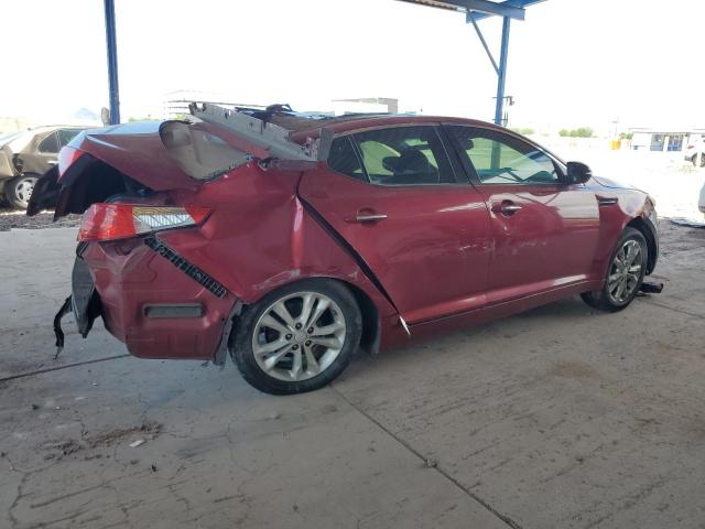 5XXGN4A72DG163935 - 2013 KIA OPTIMA EX 勃艮第红 照片 3