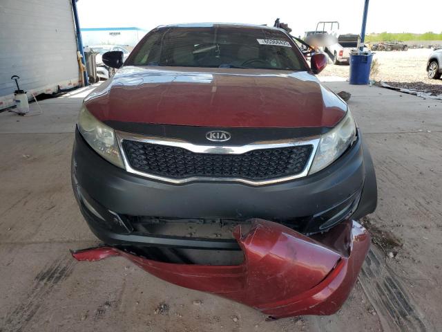 5XXGN4A72DG163935 - 2013 KIA OPTIMA EX 勃艮第红 照片 5