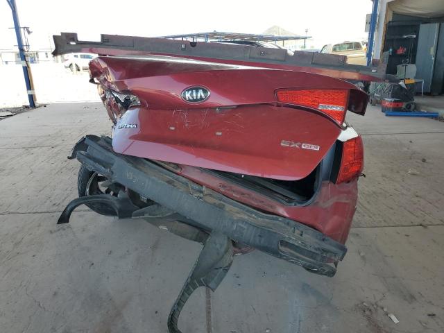 5XXGN4A72DG163935 - 2013 KIA OPTIMA EX 勃艮第红 照片 6