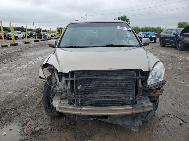 2HKYF18534H611169 - 2004 HONDA PILOT EXL GOLD photo 5