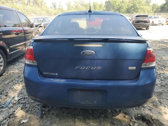 1FAHP35N08W236635 - 2008 FORD FOCUS SE BLUE photo 6