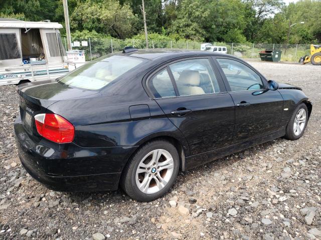 WBAVC93538K038618 - 2008 BMW 328 XI BLACK photo 3