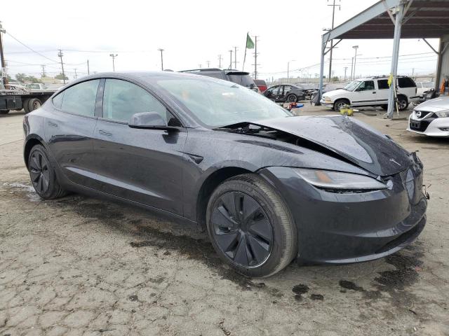 5YJ3E1EA7SF021390 - 2025 TESLA MODEL 3 GRAY photo 4